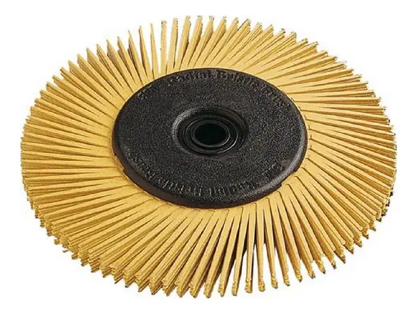 Cepillo circular, Radial Bristle Brush P80 150 x 12 mm amarillo 3M