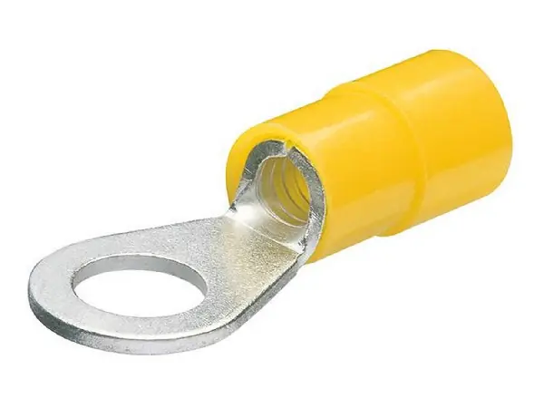 Terminales de cable circulares amarillo 6,0 4,0-6,0mm2 a 100ud. KNIPEX