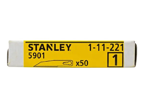 Cuchilla de recambio N° 1-11-221 de 50 unidades Stanley