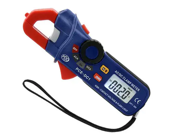 Pinza amperimétrica PCE-DC1