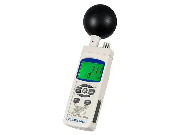 Medidor de estrés térmico PCE-WB 20SD
