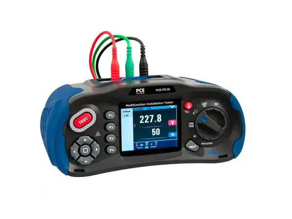 Comprobador de instalaciones PCE-ITE 50