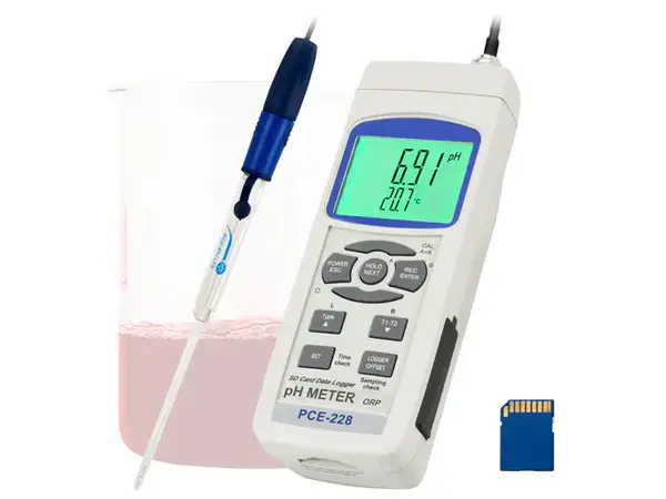 Medidor de pH PCE-228LIQ