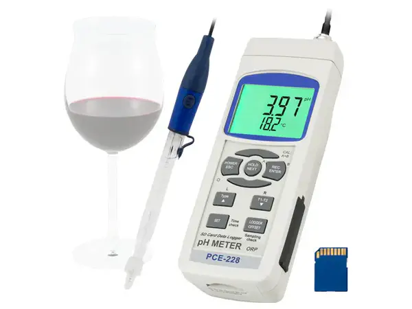 Medidor de pH PCE-228WINE