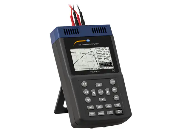 Medidor para instalaciones fotovoltaicas PCE-PVA 100