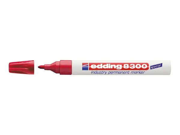Rotulador permanente Nr.8300 rojo Edding