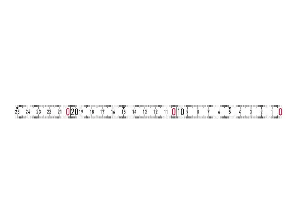Cinta metrica blanca 5mx13mm autorretentiva RNL-SK BMI