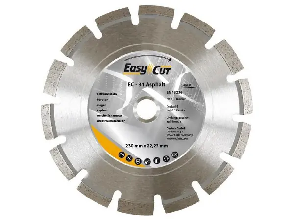 Disco de corte diagonal EC- 31 350x3,2x10x25,4mm Cedima