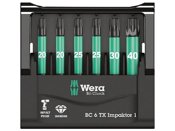 Bit-Check 6 TX Impaktor 1 Wera