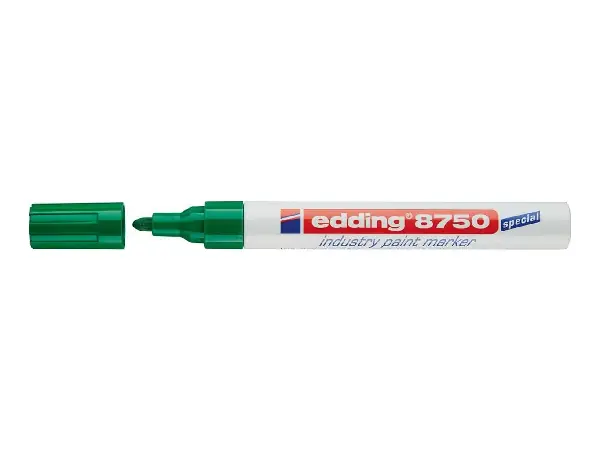 Rotulador para pintura No.8750 verde Edding