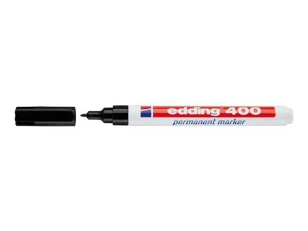 Rotulador permanente N° 400 negro Edding