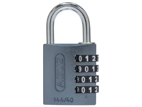 Candado de combinación 144/40 titanium Lock-Tag