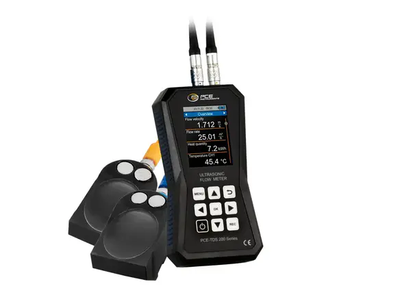 Caudalímetro ultrasónico PCE-TDS 200 L