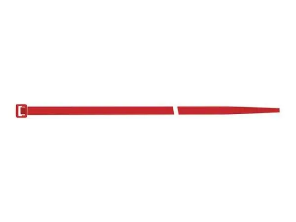 abrazadera para cables nilón roja UV 4,5x280 mm 100uds. Sapi