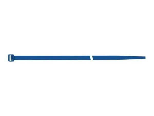 abrazadera para cables nilón azul UV 4,5x280 mm 100uds. Sapi