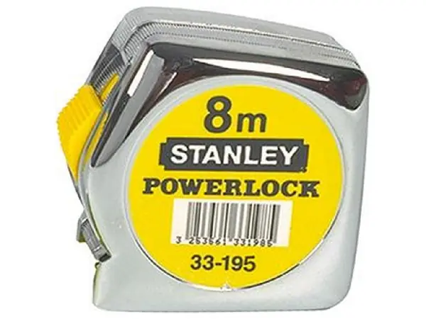 Cinta metrica de bolsillo Powerlock metal 5mx19mm STANLEY