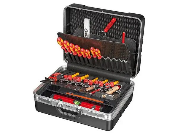 Kit de herramientas para electricista 38 piezas enmaletin FORMAT
