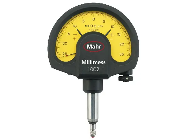 Reloj comparador de alta precision Millimess 0,005mm resistente al agua MAHR