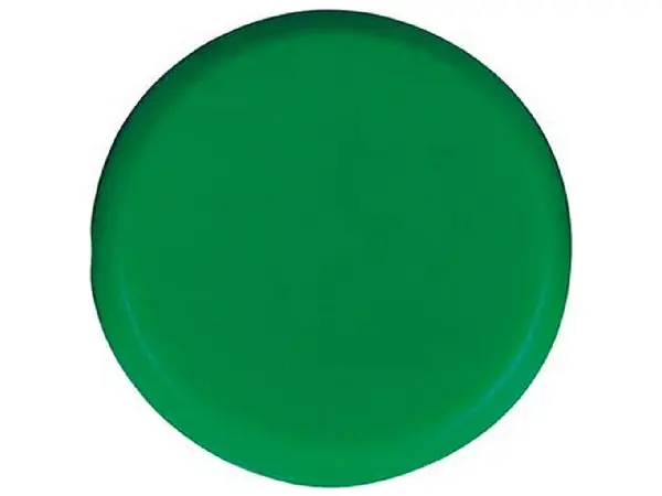Iman, redondo verde 20mm Eclipse