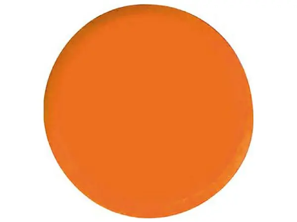 Iman, redondo naranja 30mm Eclipse