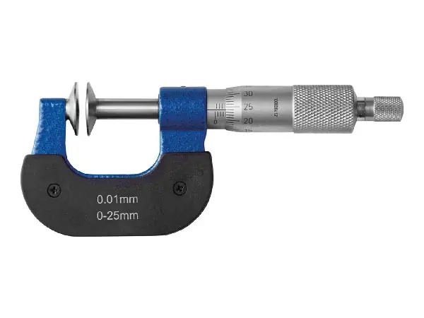 Micrometro de exteriores espacio dentado 0-25mm FORMAT