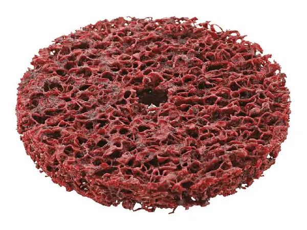 Disco de limpieza grueso 100x13x13mm extra-grueso rojo FORMAT
