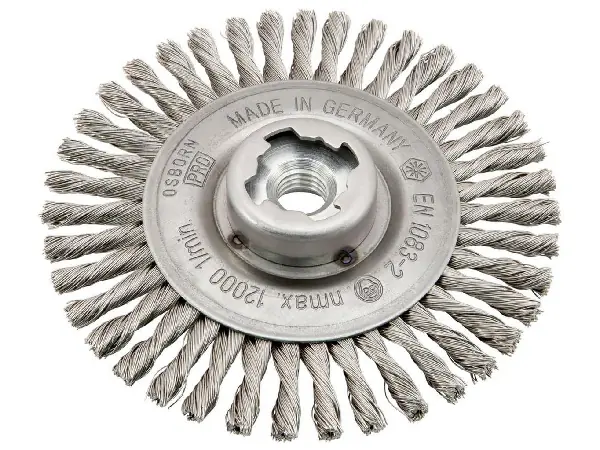 Cepillo circular X-LOCK acero trenzado 125x6x mm osborn