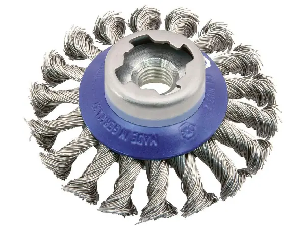 Cepillo conico X-LOCK acero 100-0,35mm trenzado Osborn Osborn