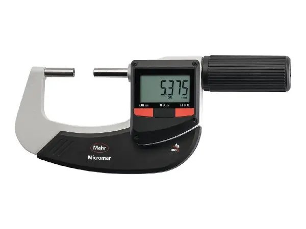 Micrometro de exteriores digital roscas 40 EWRi-V 0-25mm MAHR
