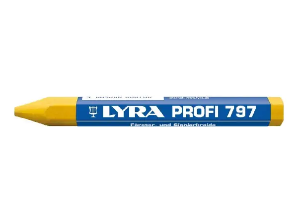 Tiza de marcar amarilla gelb 120x12mm Lyra