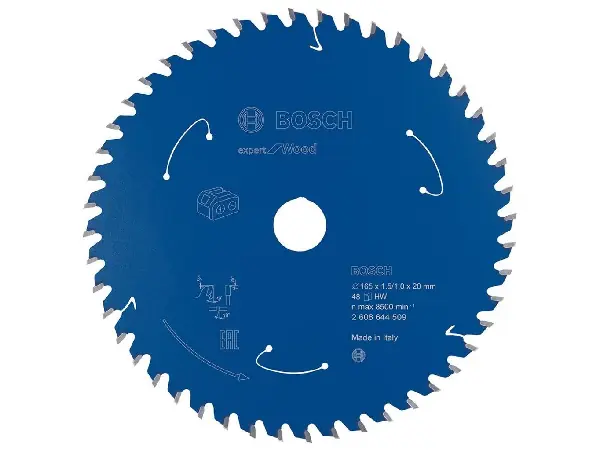 Hoja sierra circular MD 165x1.5/1x20 Z 48 Bosch